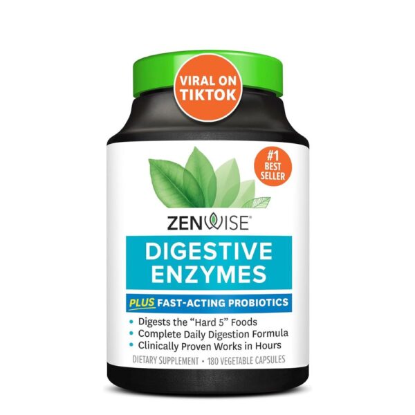 Zenwise Health Digestive Enzymes for Gut Health