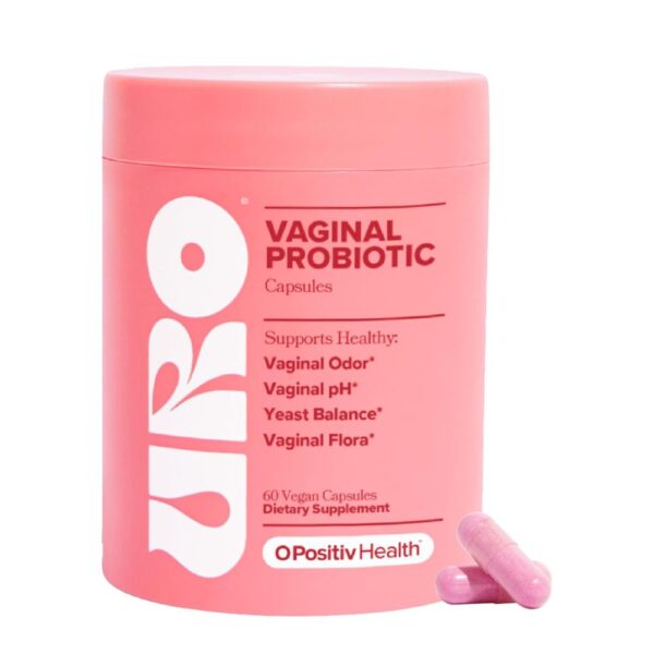 URO Vaginal Probiotics for Women pH Balance with Prebiotics
