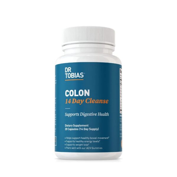 Dr. Tobias Colon 14 Day Cleanse, Advanced Gut Cleanse Detox for Women & Men