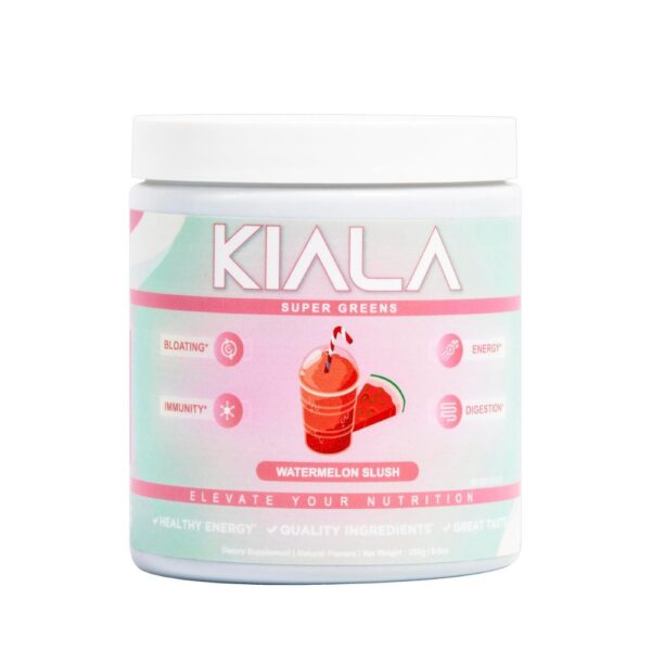 Kiala Nutrition Super Greens, Organic Greens Powder with Spirulina & Chlorella for Digestion